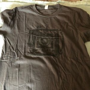 American apparel camera tshirt